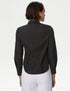 Cotton Rich Fitted Collared Shirt